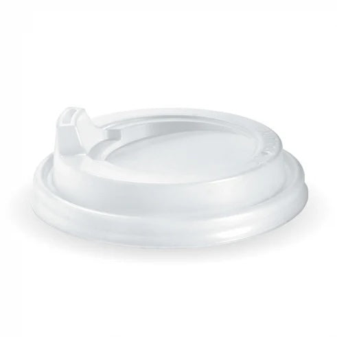Petit couvercle en PLA noir 6 (80 mm), 8, 10 et 12 oz BioCup - par boîte