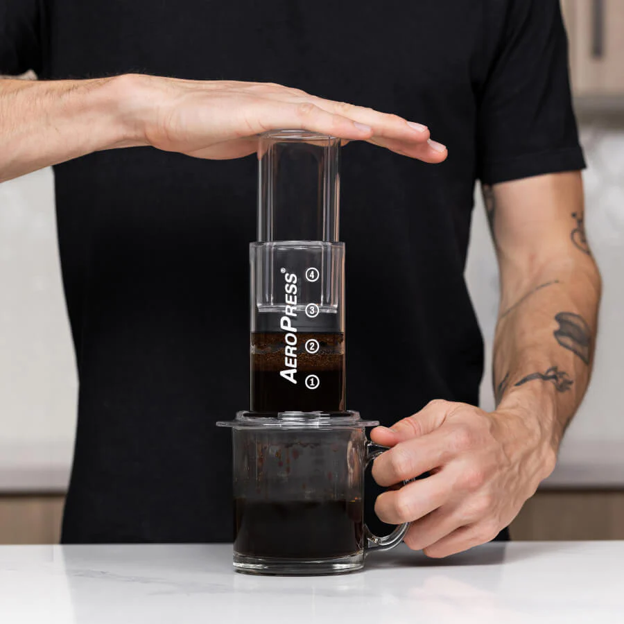 AeroPress transparente