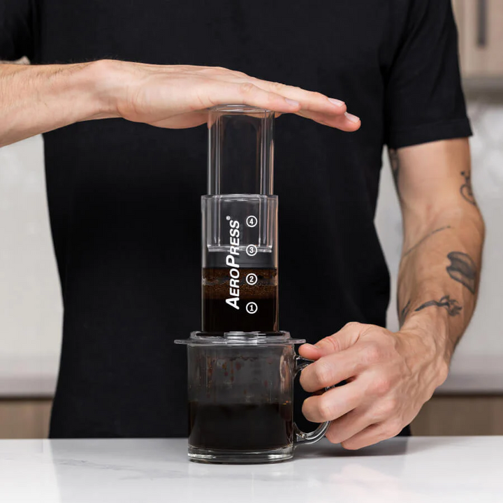 AeroPress transparente
