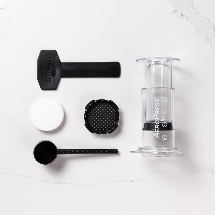 AeroPress transparente