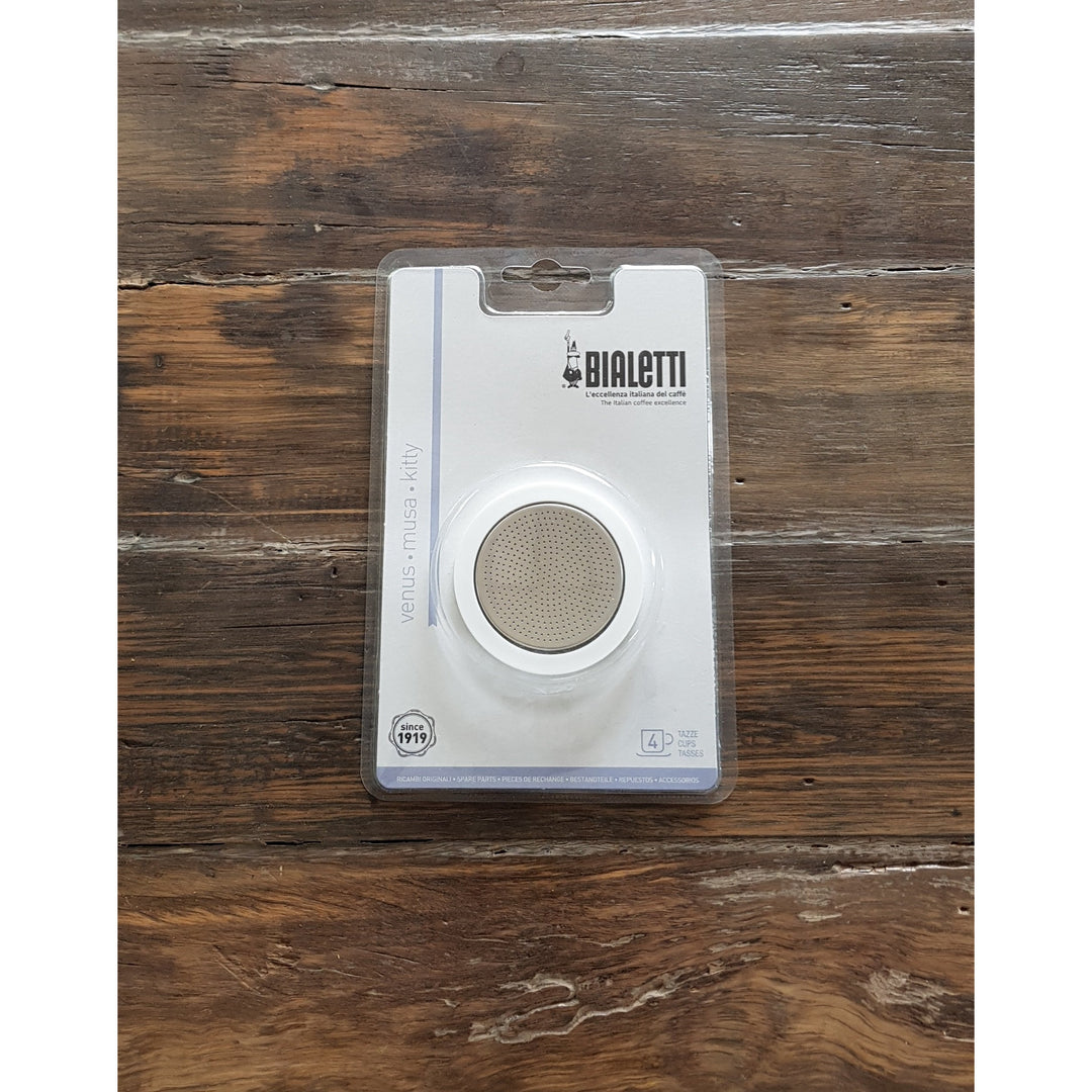 Bialetti Moka Pot - 3/4 Cup Filter Aluminium