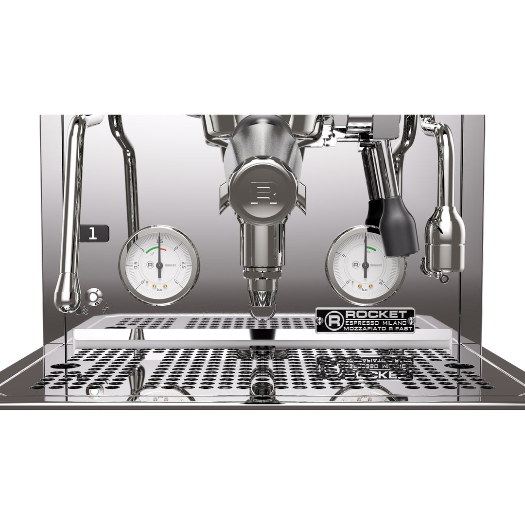 Rocket Mozzafiato Fast R - Stainless - Group and Gauges