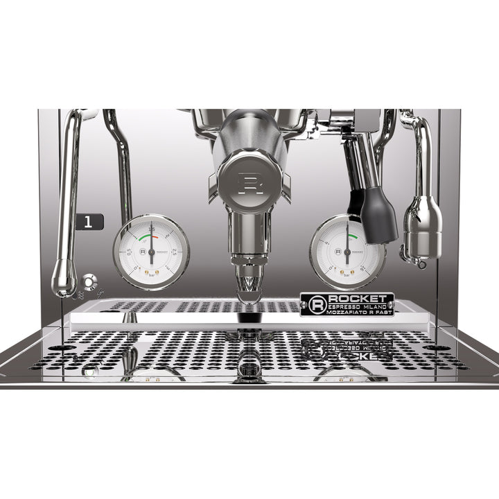 Rocket Mozzafiato Fast R - Stainless - Group and Gauges