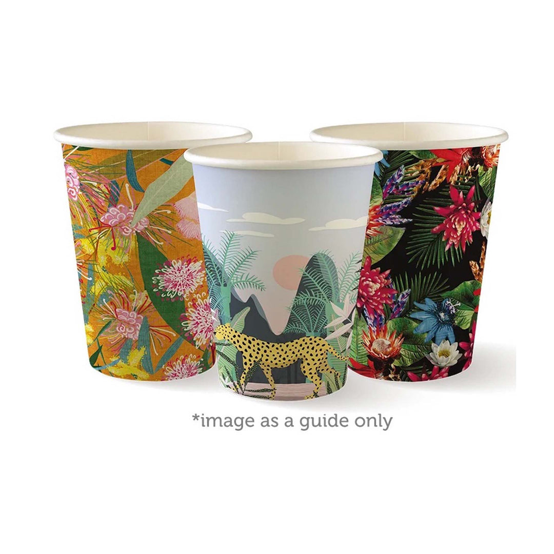 12oz BioCup Art Series – Single Wall Cups - Sleeve of 50