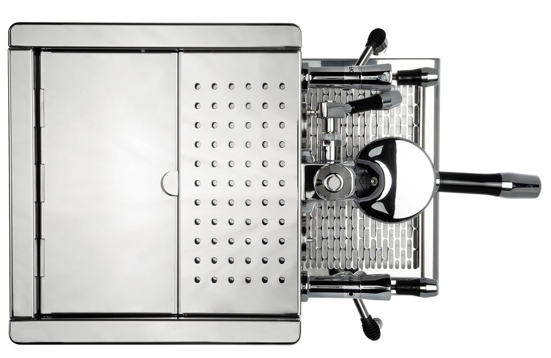ECM Technika V Profi PID, top view of cup warmer