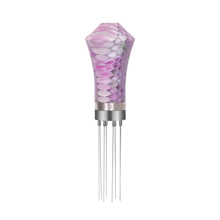Side view of Pesado Coffee Clump Crusher - needle distributor - The Fancy Ones