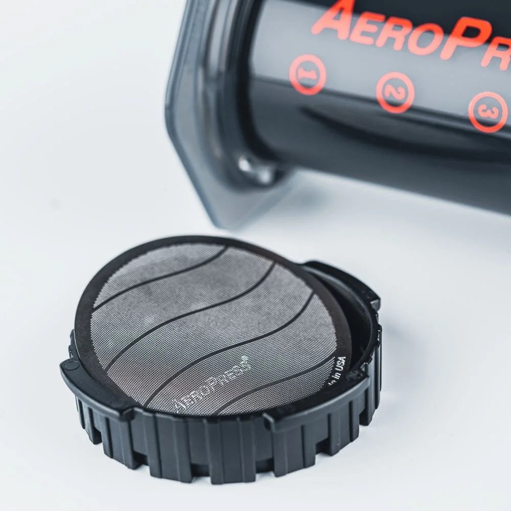 AeroPress Stainless Steel Reusable Filter - Coffee Machines and Beans ...