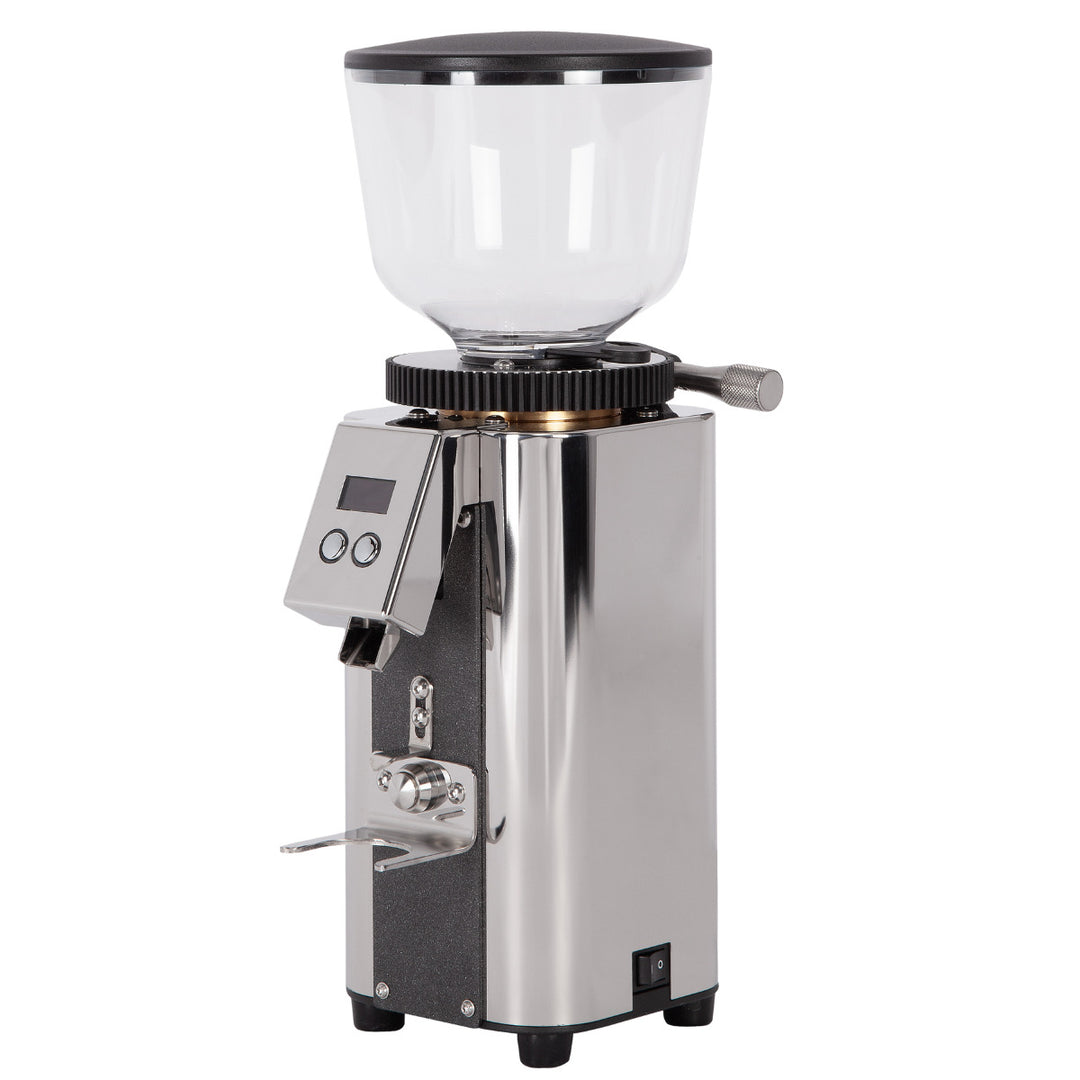 ECM C-Automatik 54 grinder, angled view