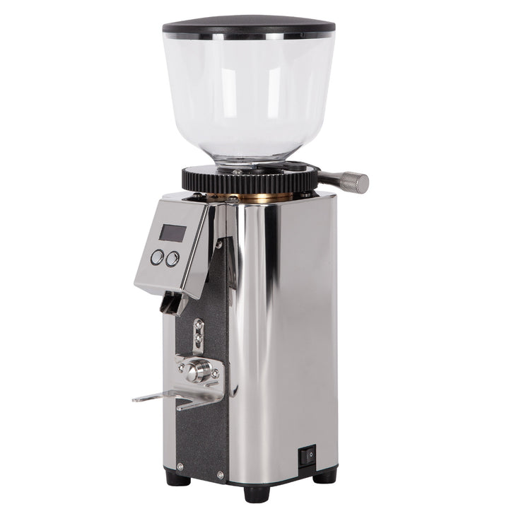 ECM C-Automatik 54 grinder, angled view