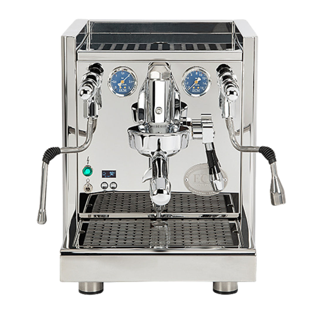 ECM Technika VI Dual Boiler espresso machine, front view