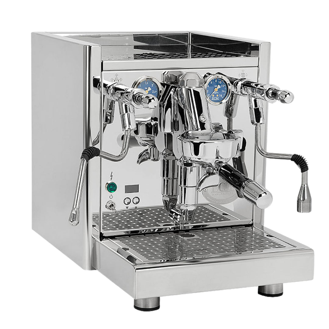 ECM Technika VI Dual Boiler, angled view