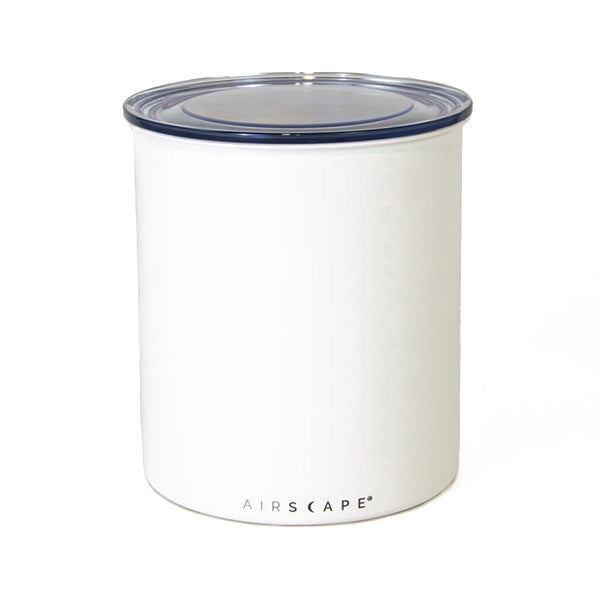 Airscape Kilo 8" Large - 1kg - Chalk White - Coffee Bean Storage