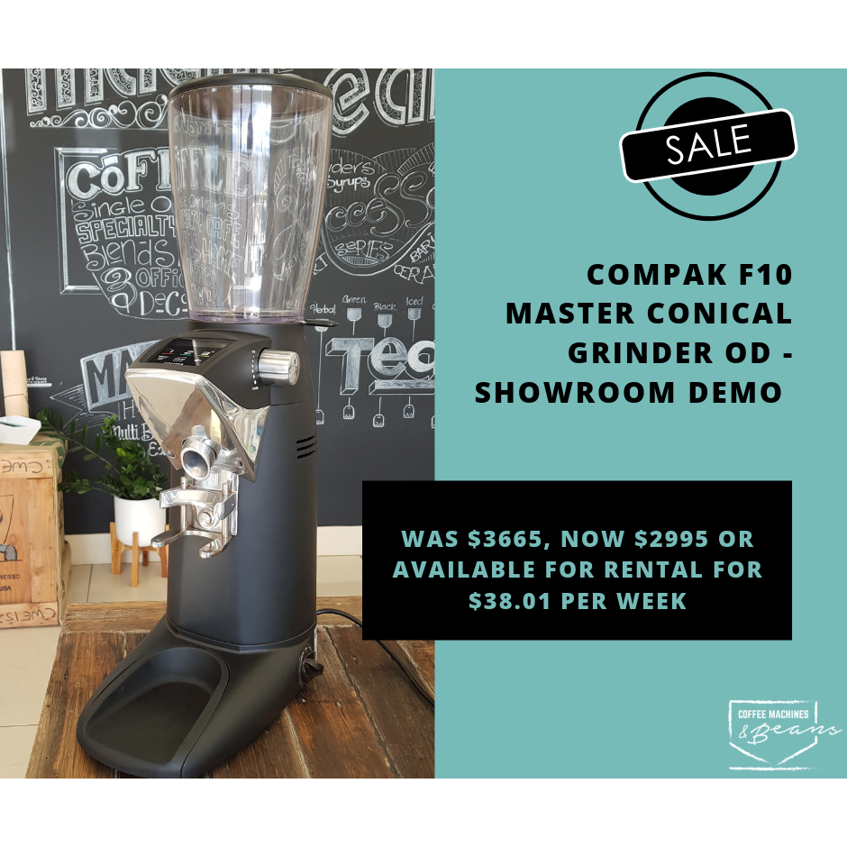 Compak Grinder Razor Compak F10 Master Conic - Coffee Machines and Beans - Roasters