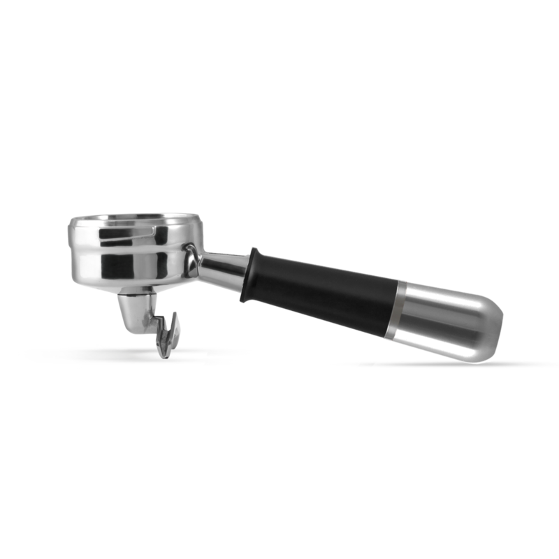 Pesado E61 Double Spout Portafilter - Black and Silver