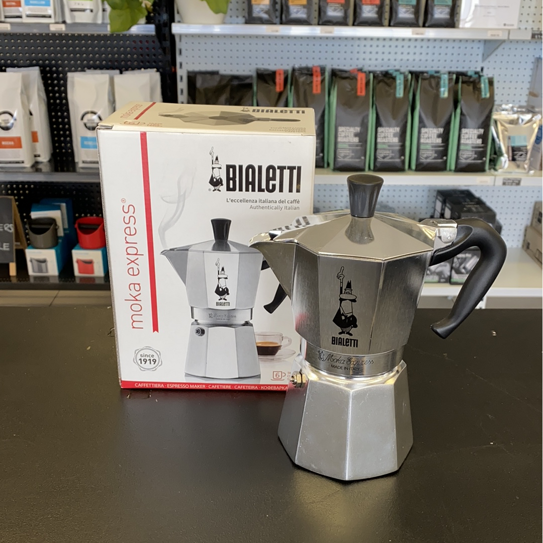 Moka pot hot sale 6 cup