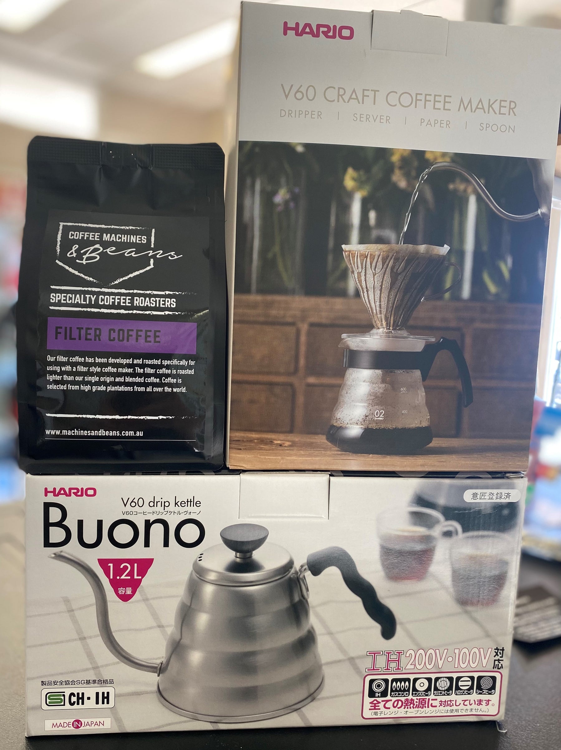 V60 Bundle with Filter - Coffee Machines and Beans - Roasters